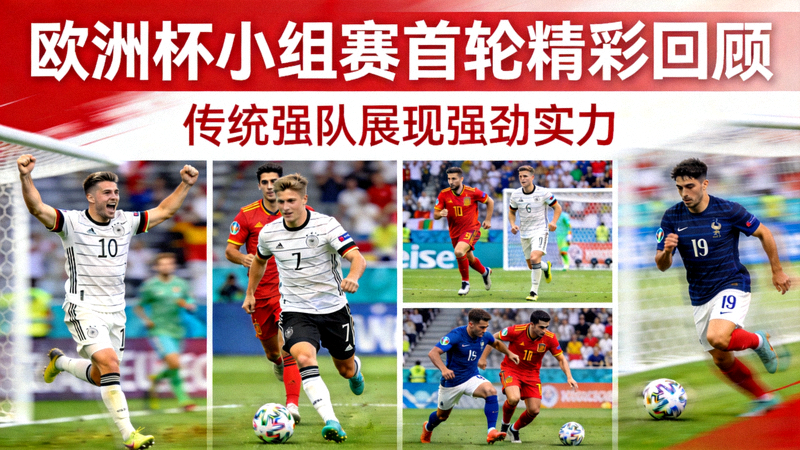 欧洲杯小组赛首轮精彩回顾，多支传统强队展现强劲实力